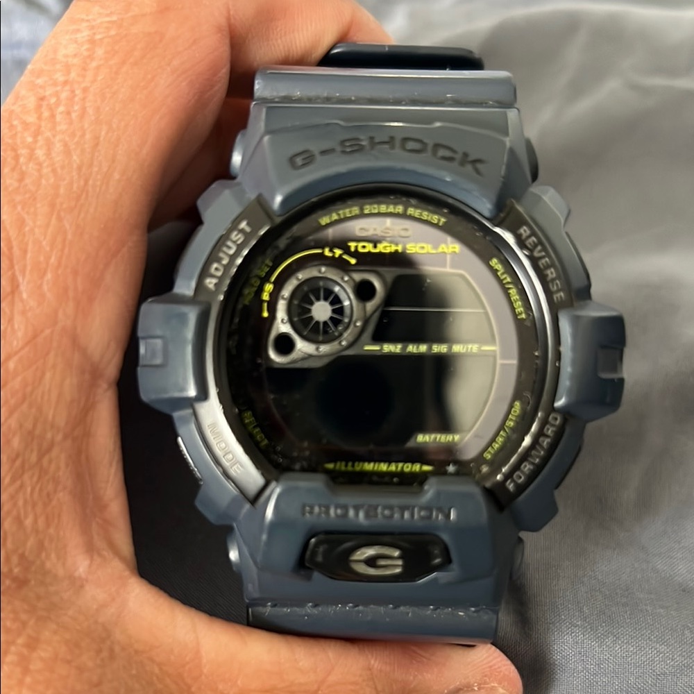 G-Shock Blue Solar-Powered Watch